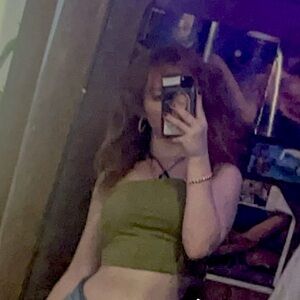 Vintage knit tube top